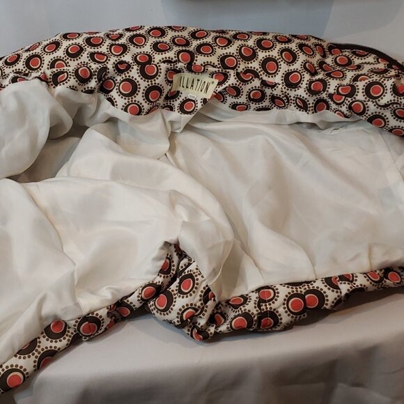 ILLATION Women's Puffer Jacket Retro Sm(Missing hood) Bubble Spring Fall Coat - Picture 8 of 12